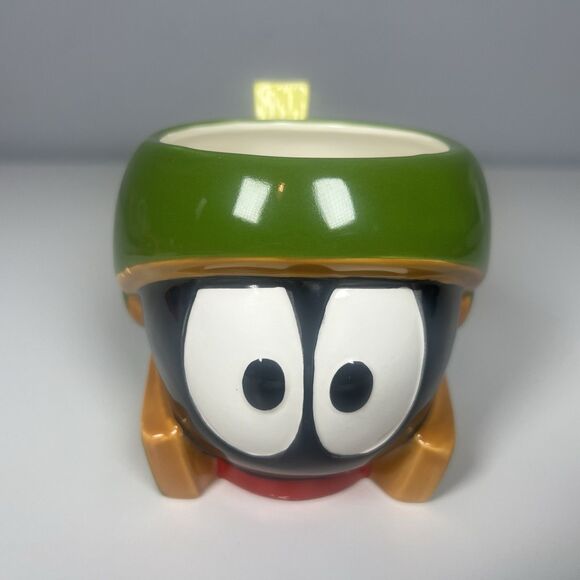Vintage Marvin The Martian 3D Character Mug Looney Tunes Warner Bros Applause 92 - Picture 1 of 7